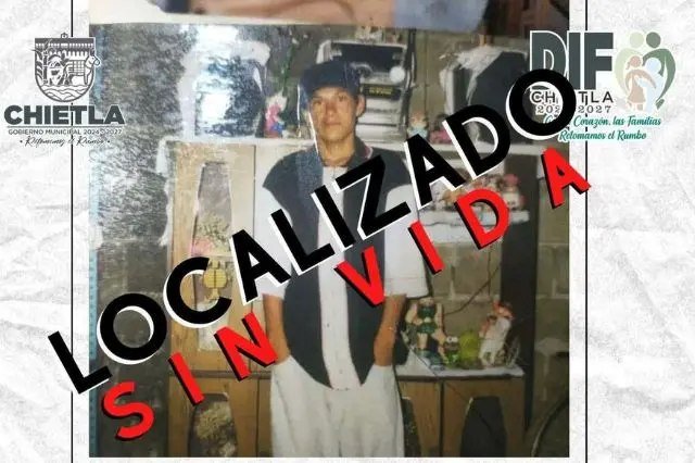 Hallan sin vida a desaparecido en Chietla