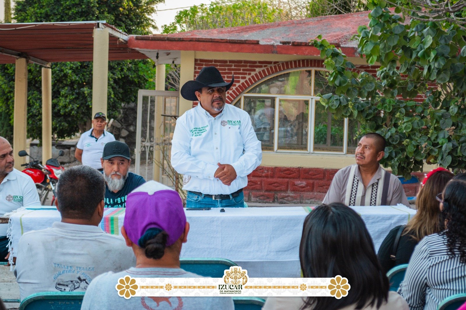 Refuerzan espacios públicos en San Martín Alchichica