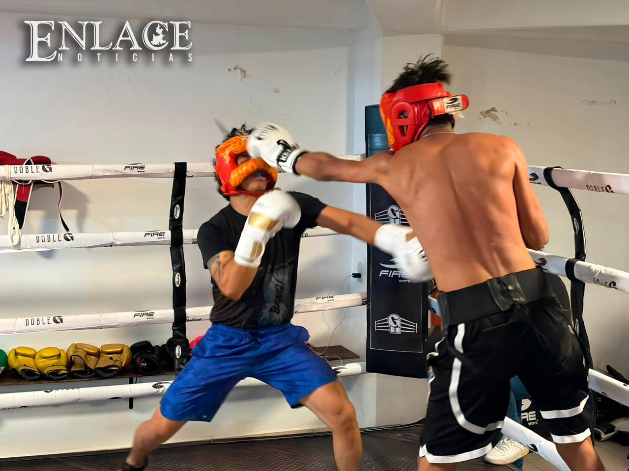 Club de Boxeo en Izúcar realiza exhibición para apoyar a asilo