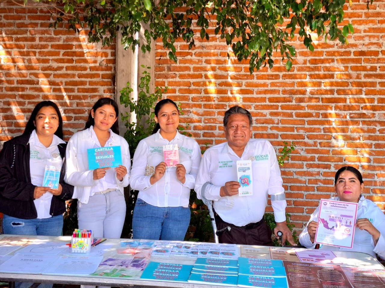 Realizan Jornadas de Salud Sexual y Reproductiva en escuelas de Izúcar de Matamoros