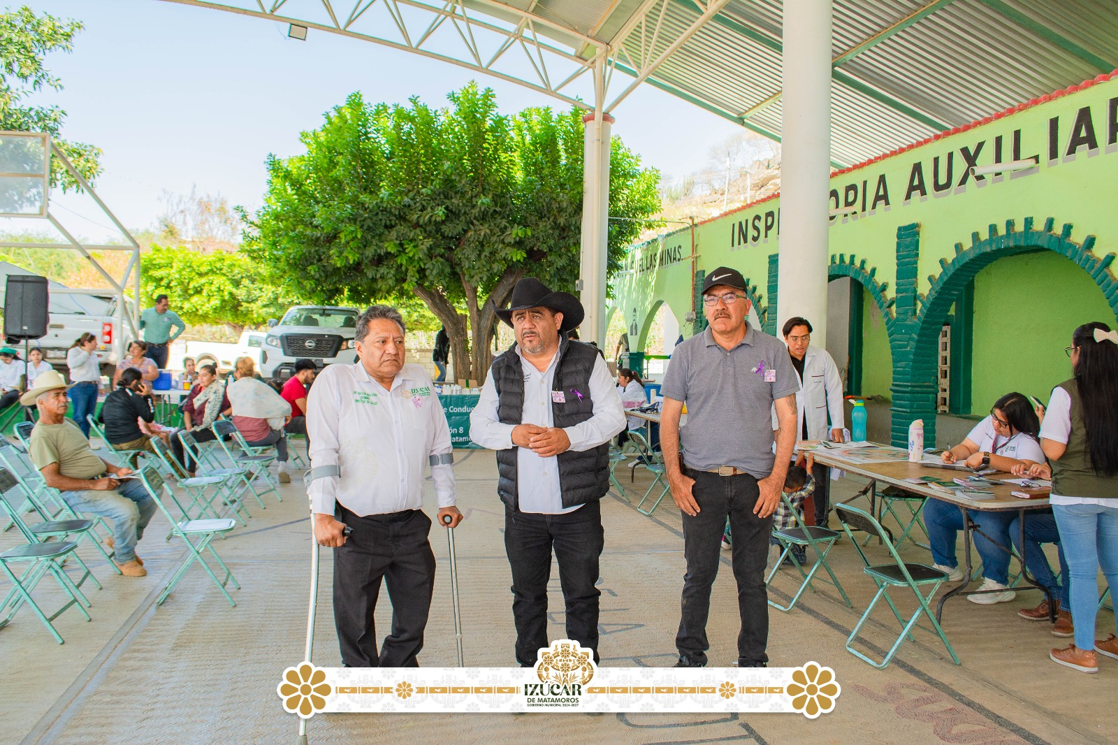 Llevan brigada de salud y servicios animales a Las Minas