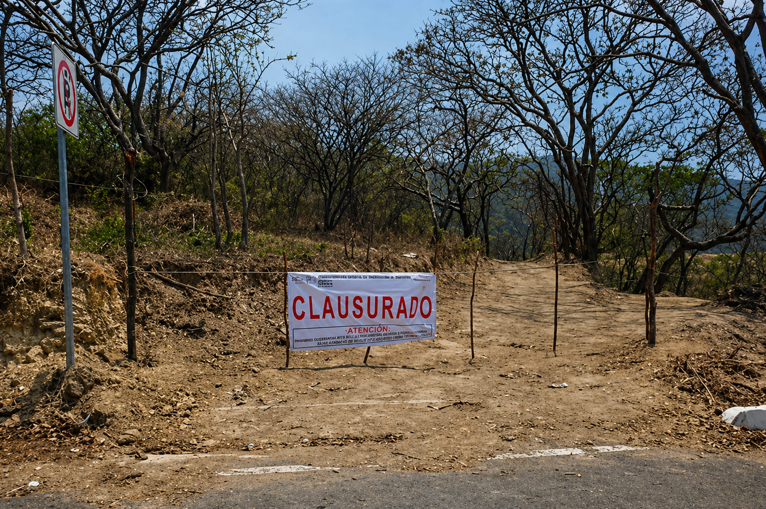 Clausuran predio en Huaquechula por desmonte ilegal