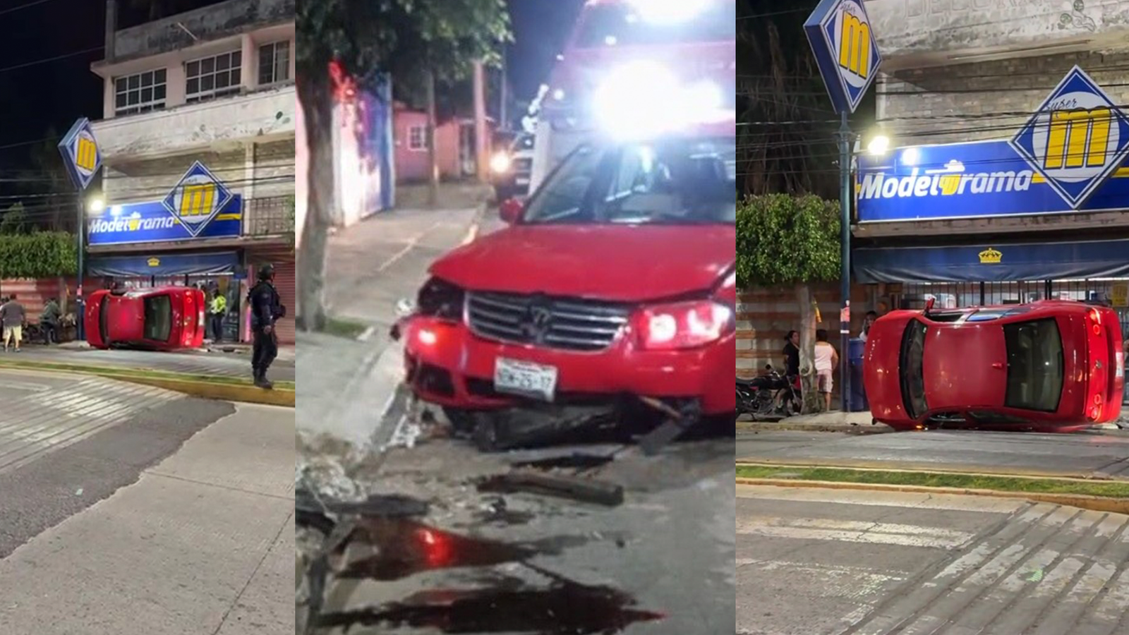 Dos heridos y un detenido, deja volcadura en Izúcar