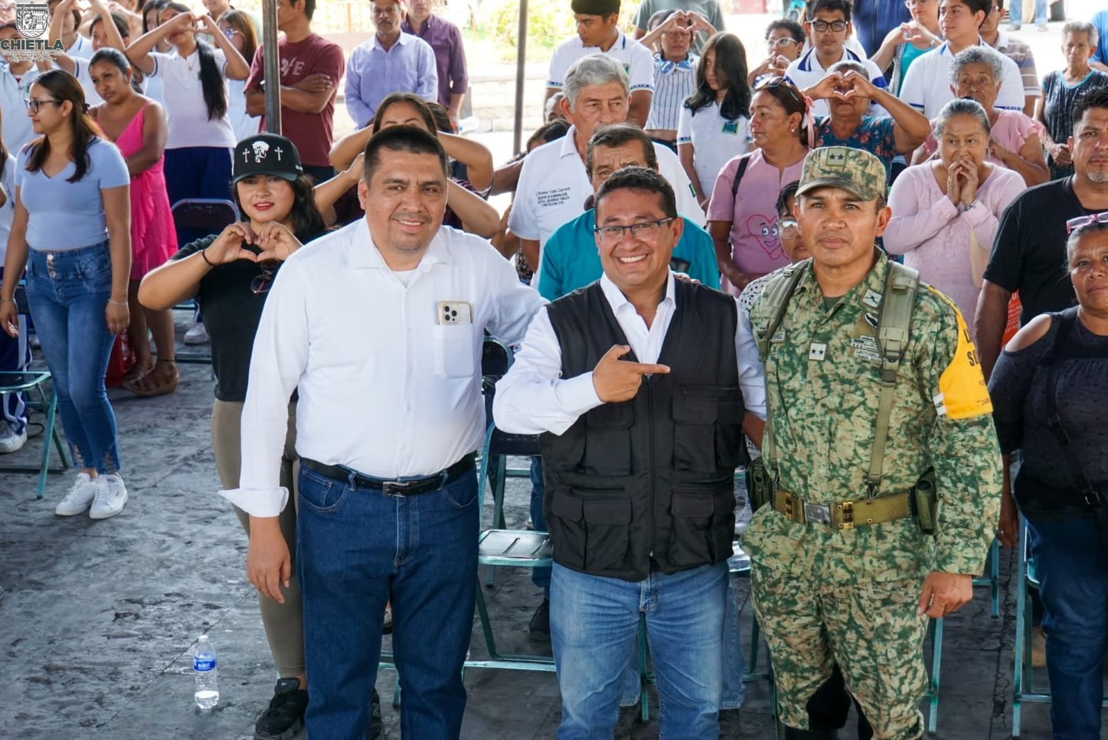 Fortalece Chietla el tejido social con Jornada por la Paz