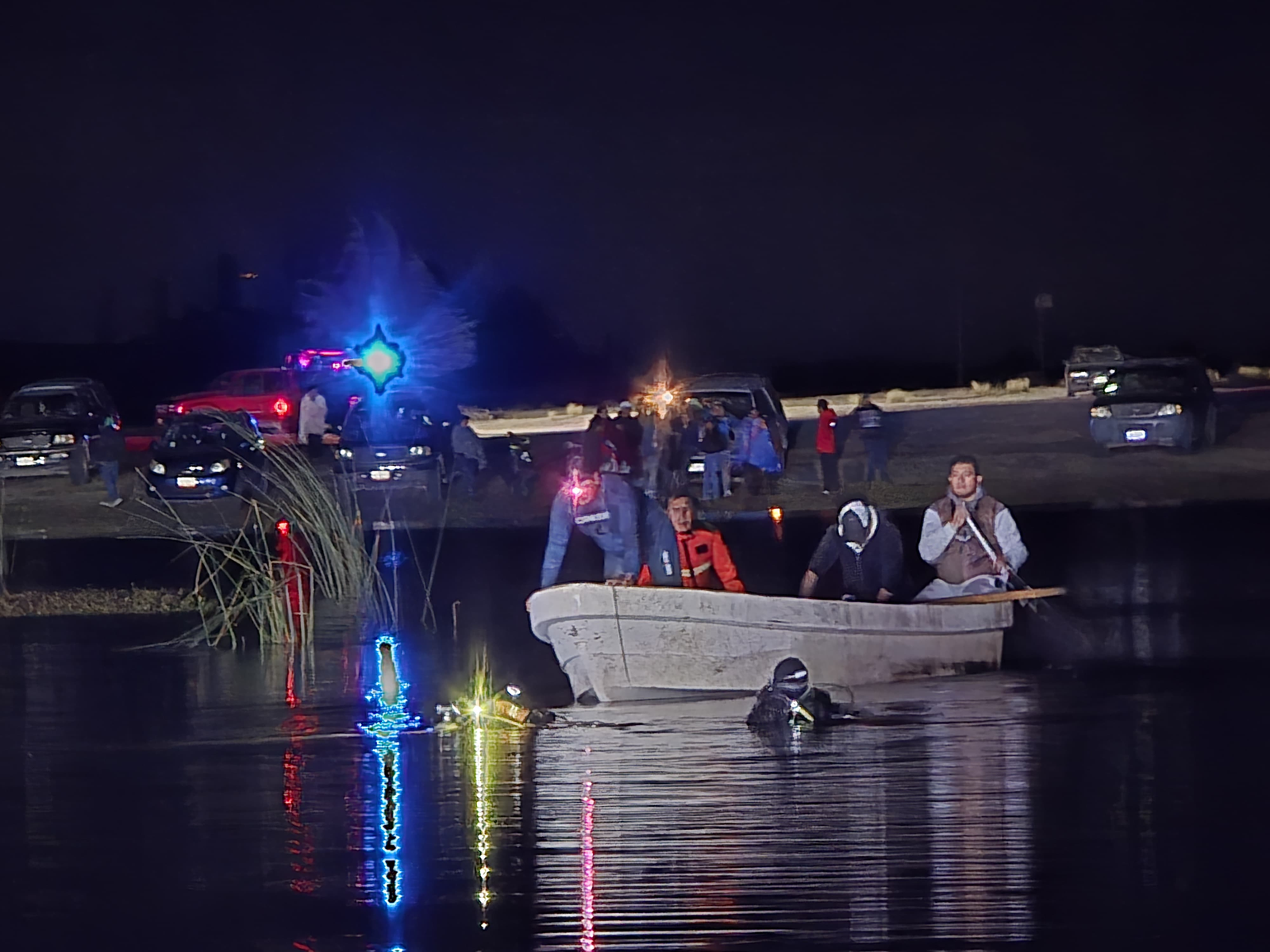 Buzos localizan y rescatan el cuerpo sin vida de una menor en una presa de Chignahuapan