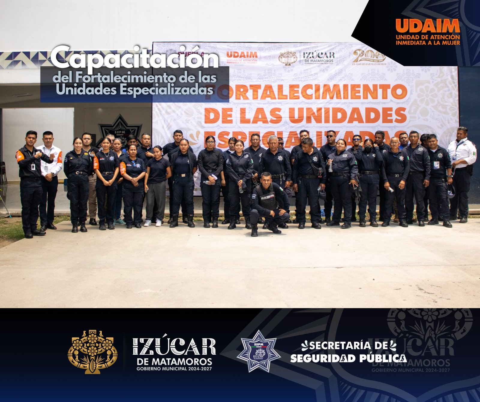 Capacitan policías en atención a mujeres