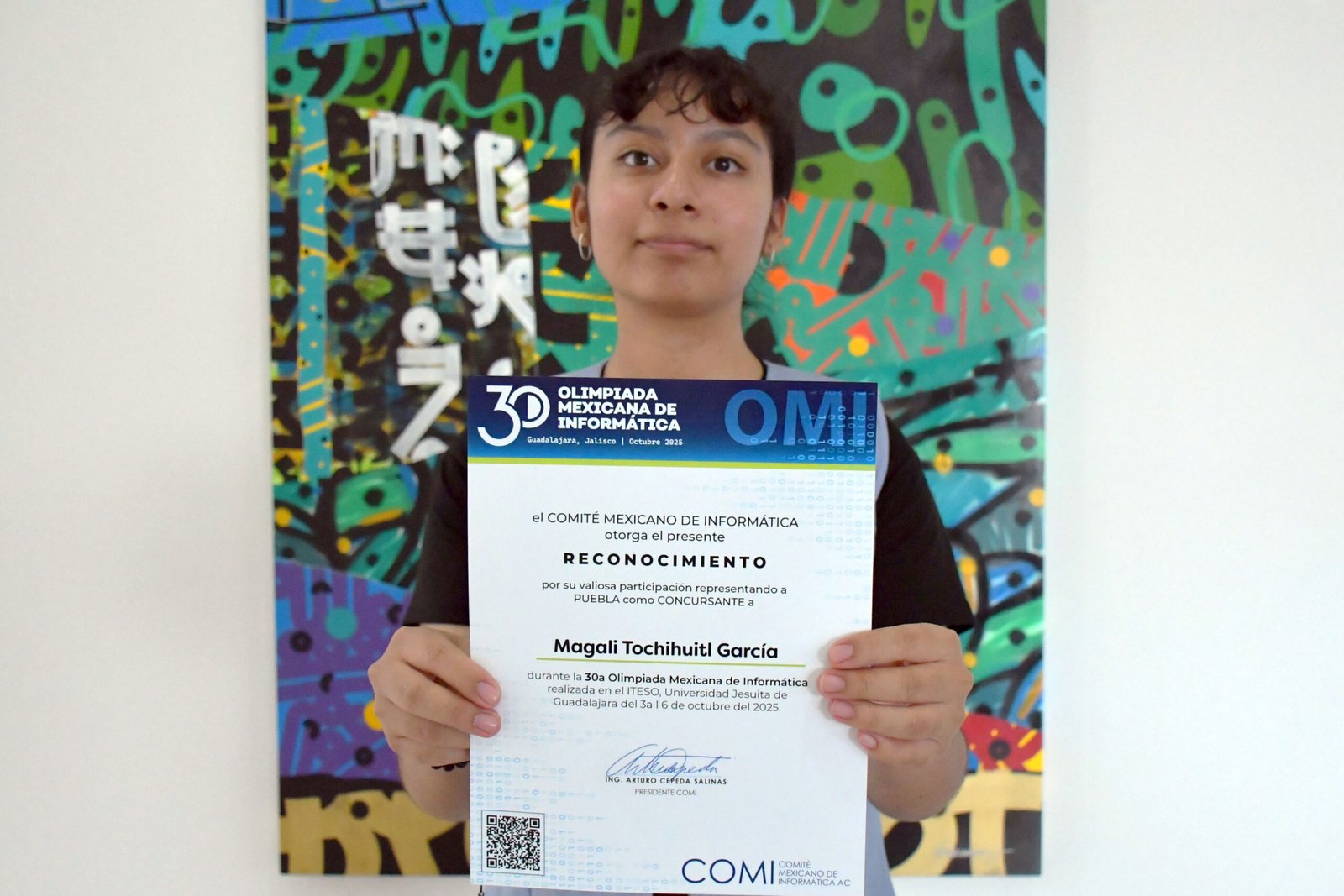 Alumna BUAP representa a México en la Olimpiada Europea de Informática