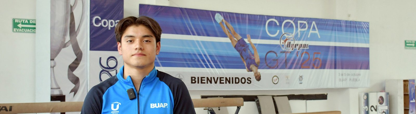 Integra atleta BUAP equipo nacional que competirá en campeonato de gimnasia artística