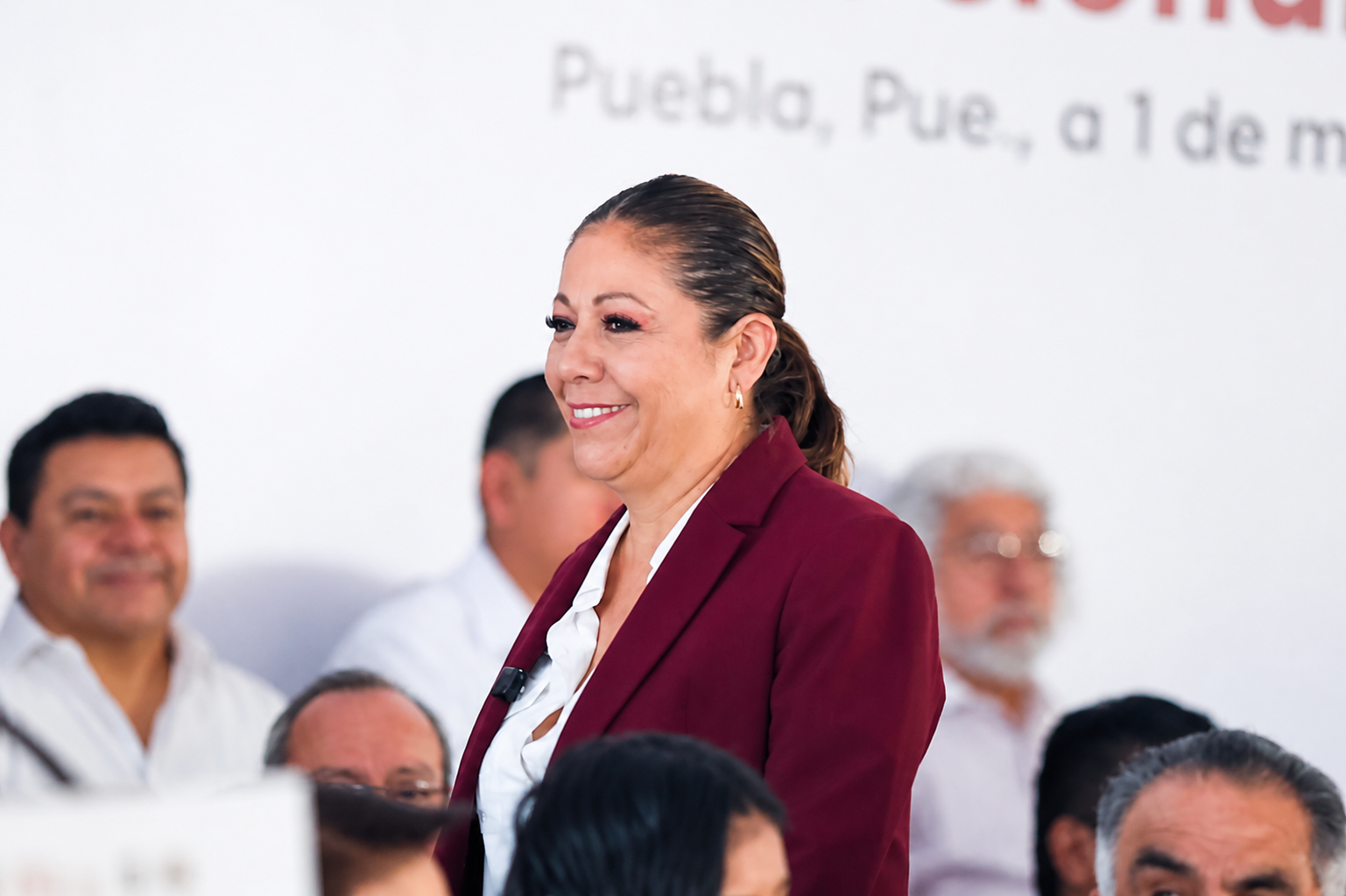 Laura Artemisa destaca avances laborales en Puebla