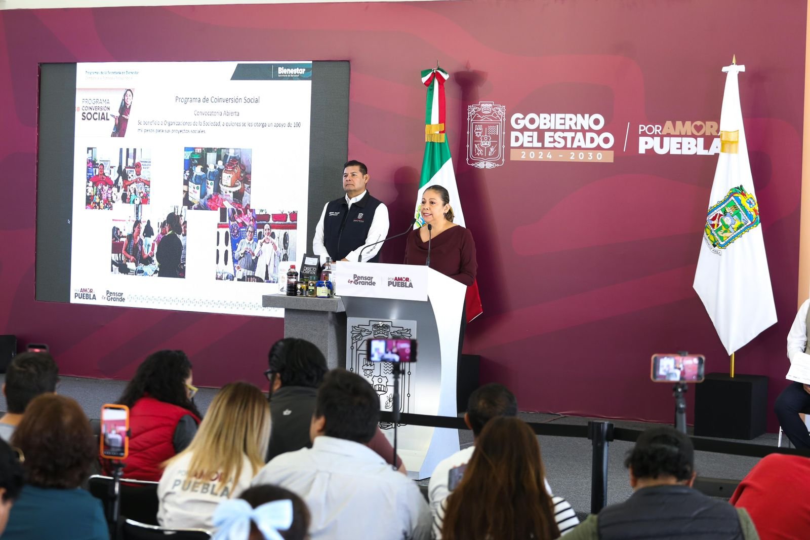 Laura Artemisa reportó caída de 20 puntos en “pobreza” en Puebla