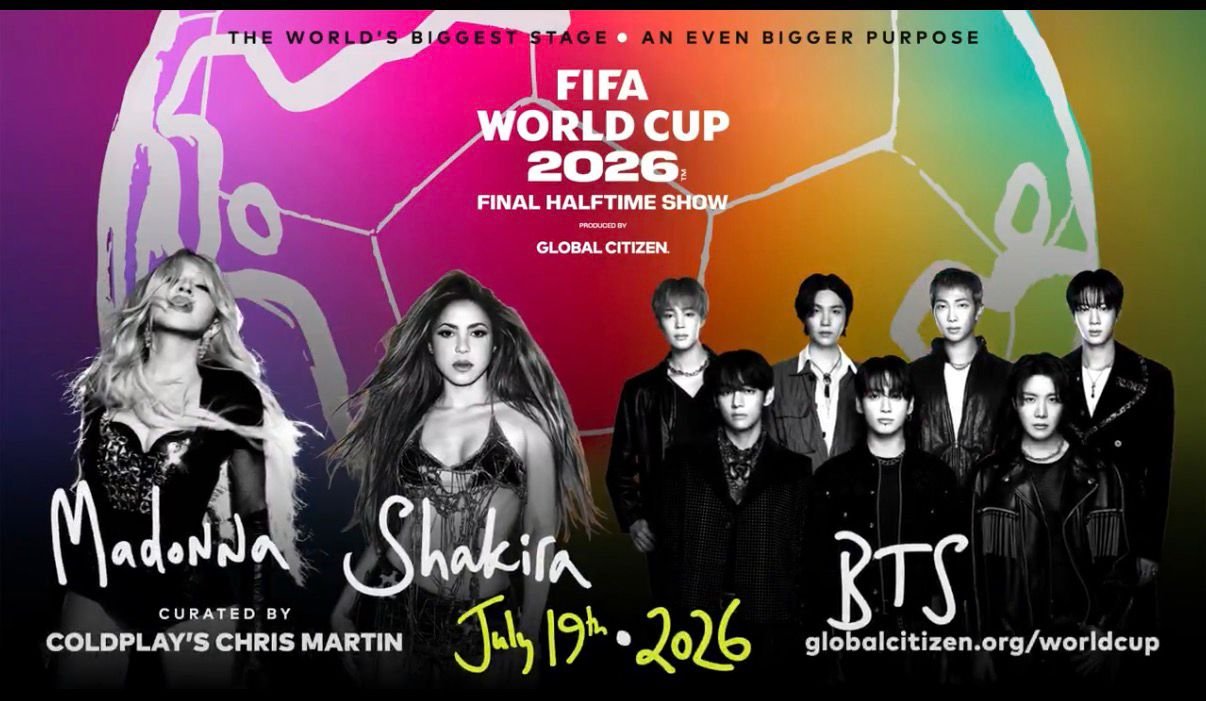 Madonna, Shakira y BTS encabezarán el primer show de medio tiempo en la final del Mundial