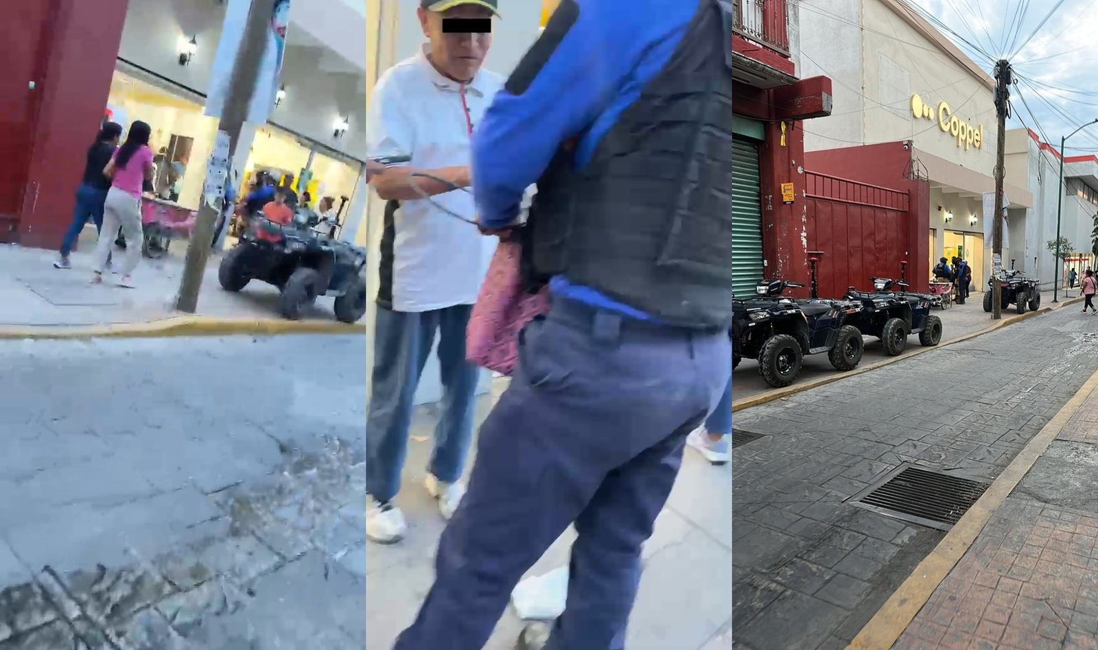 Fuman marihuana en baños de Coppel