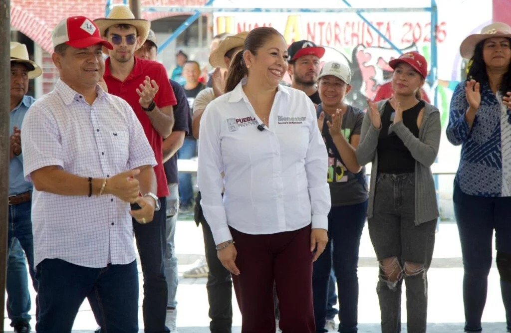 Laura Artemisa, titular de la Secretaría de Bienestar encabezó acciones en San Ramón