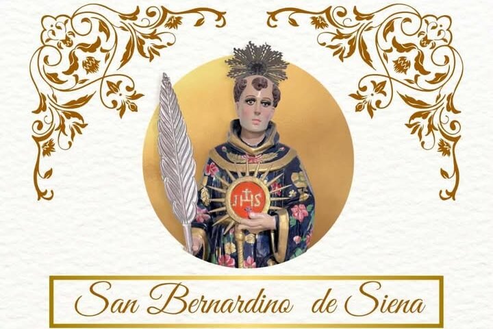 Invitan a fiesta patronal de San Bernardino de Siena