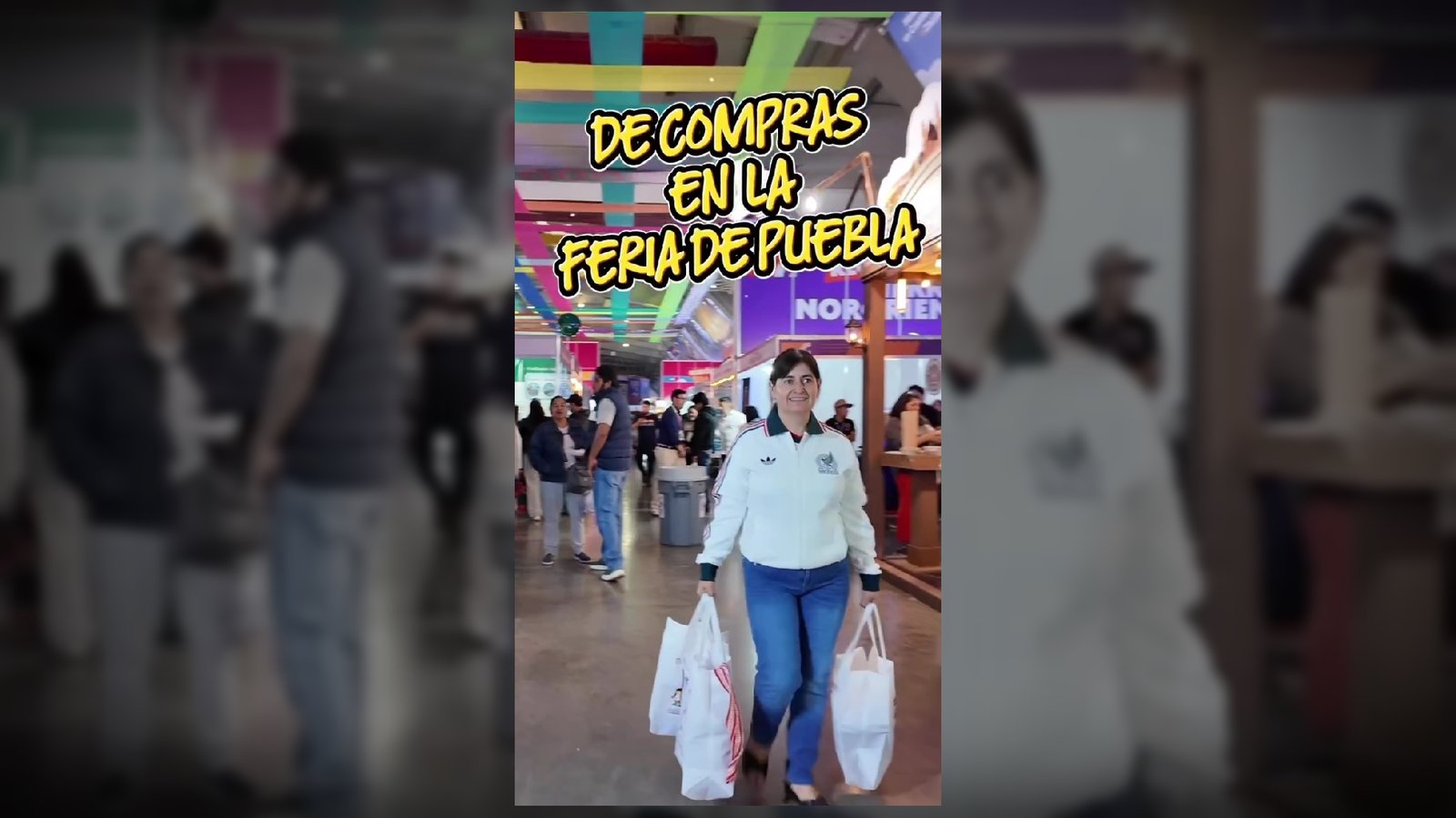 Celina Peña impulsa consumo local en Feria Puebla