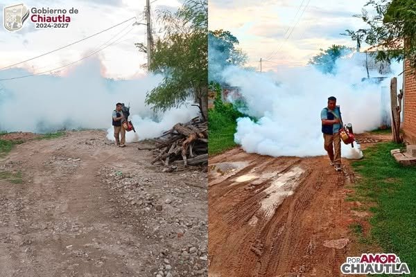 En Chiautla refuerzan acciones contra el dengue