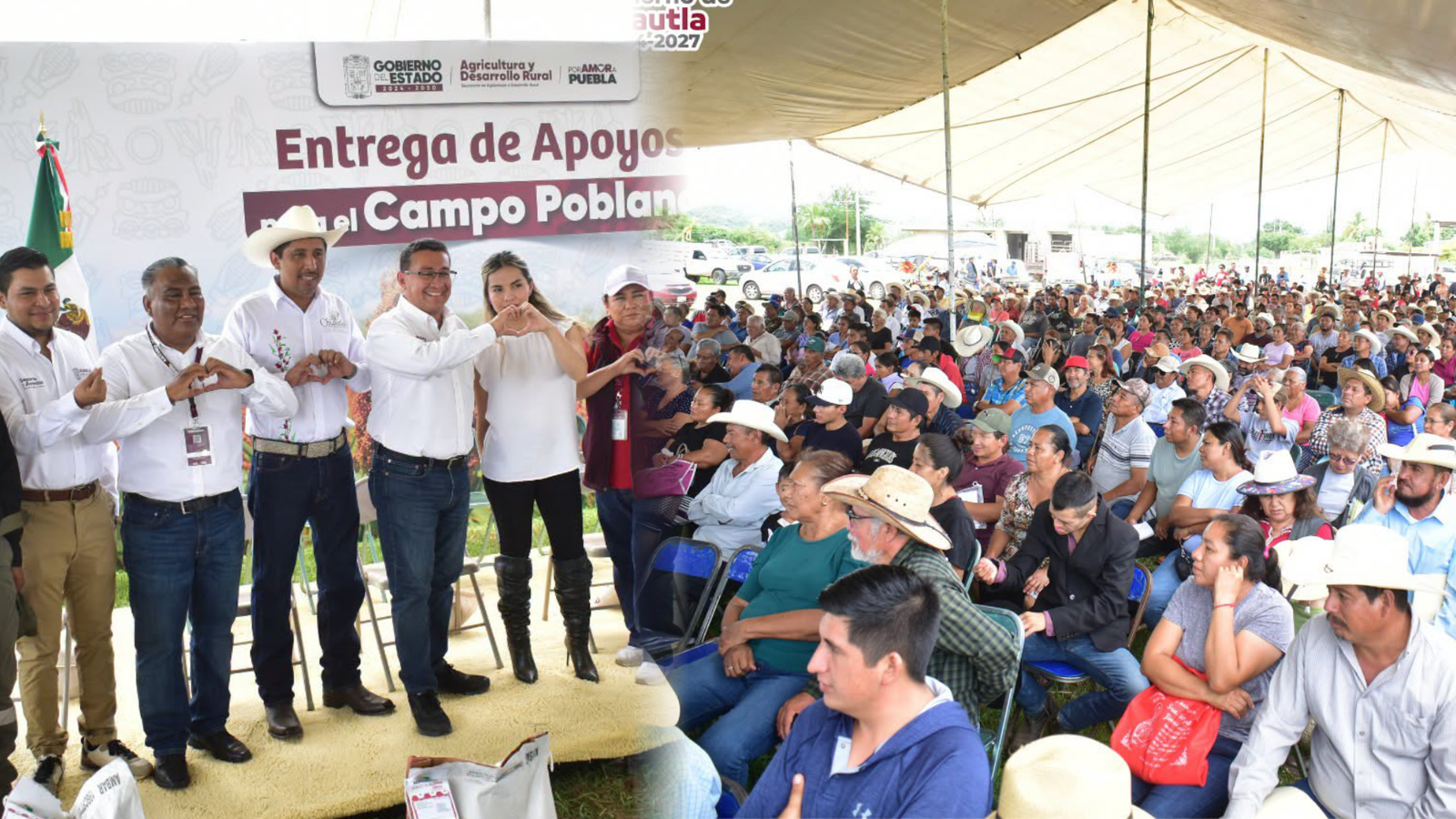 Chiautla fortalece al campo con entrega de semilla