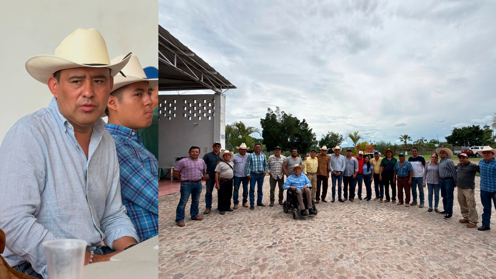 Castillo López supervisó brecha y dialogó con ganaderos mixtecos