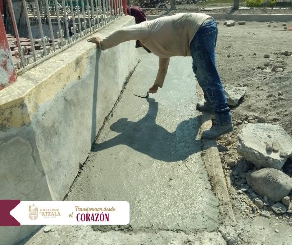 “Avanza modernización vial en calles de Atzala”: Nolasco Tufiño