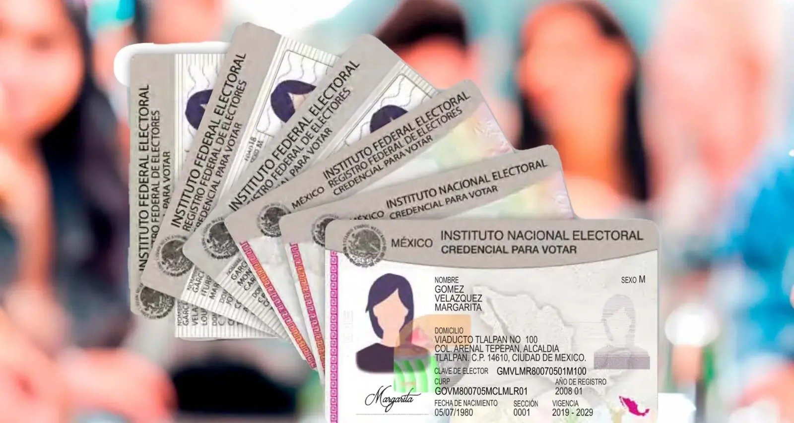 INE renueva la credencial para votar