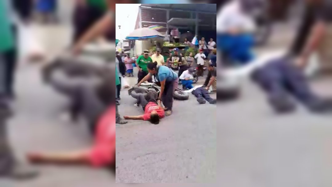 Atropellan a policía vial en centro de Izúcar