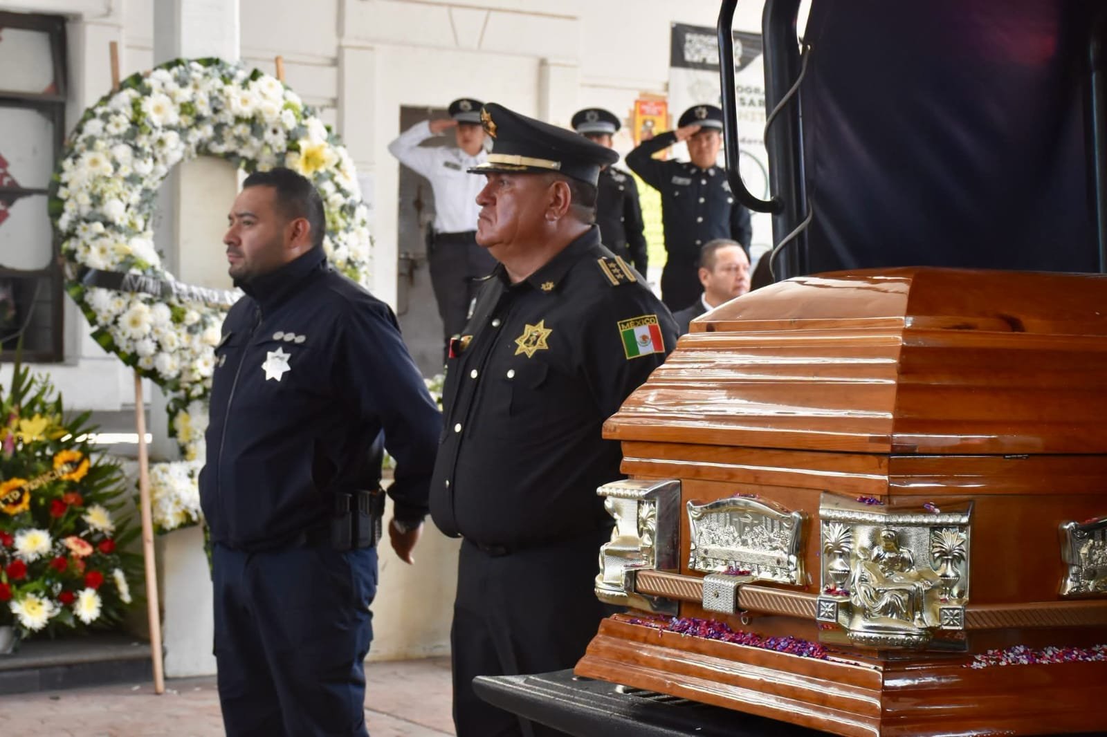 Ocoyucan despide como un héroe al comandante Agustín Malo Martínez