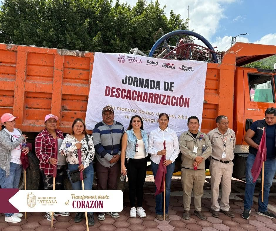 Alcaldesa de Atzala refuerza prevención del dengue con “Jornada de descacharrización”