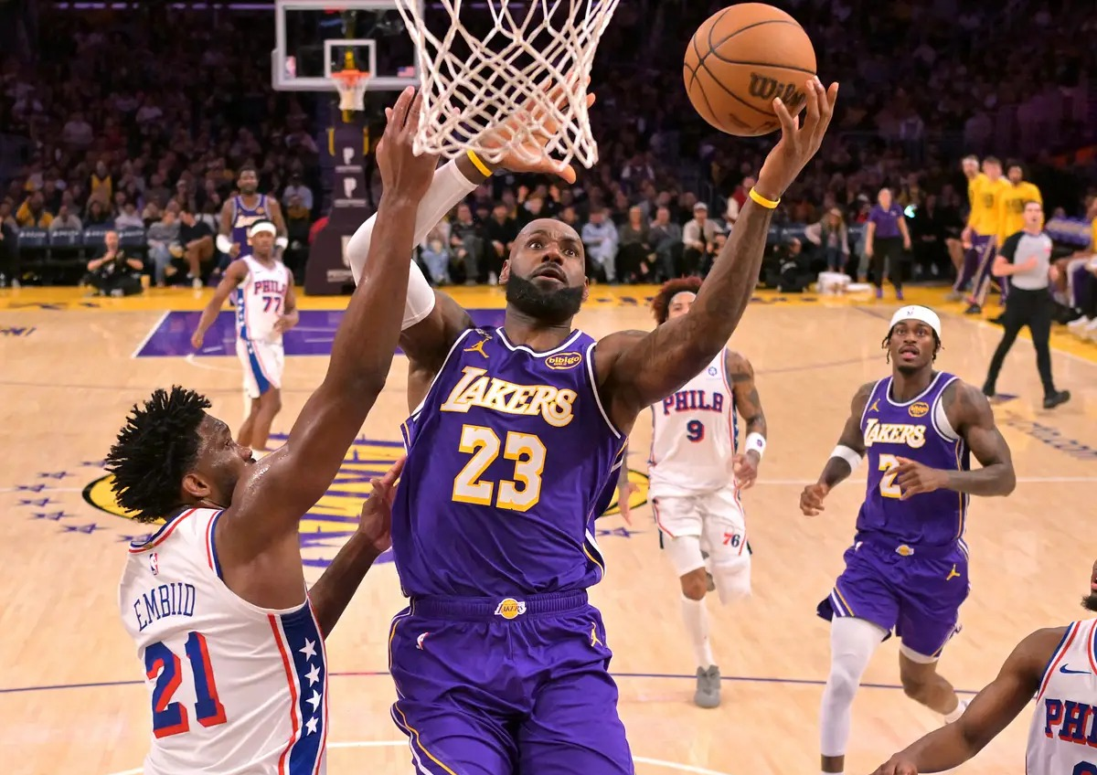 LeBron James buscará otro anillo con los 76ers