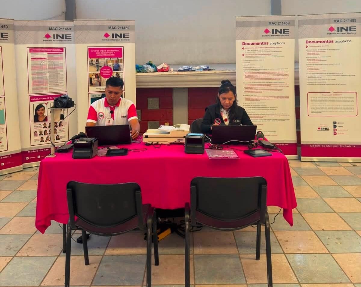 Instalan módulo móvil del INE en Epatlán