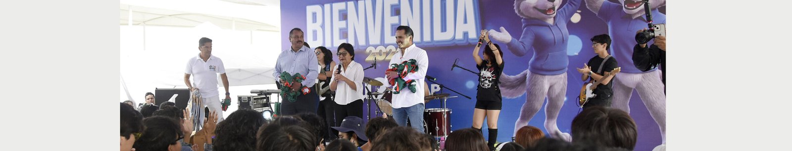 Rectora Lilia Cedillo encabeza bienvenida en CU2