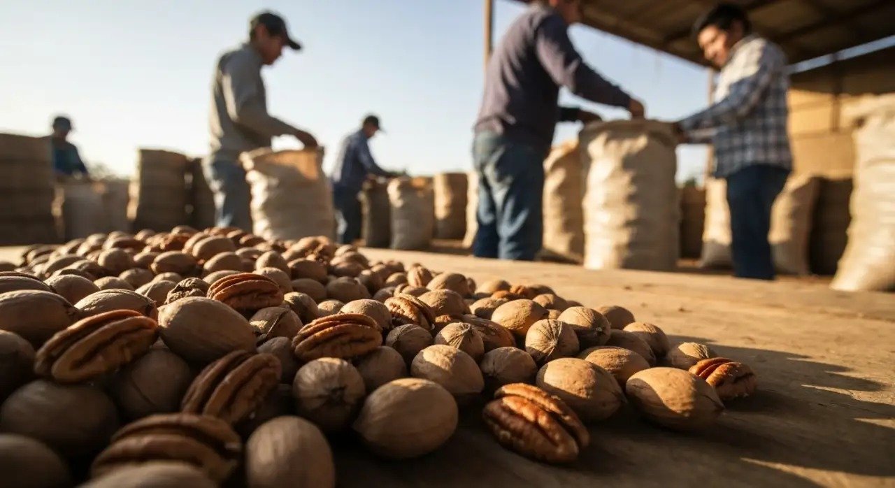 China aplica aranceles de hasta 51.6% a nuez mexicana