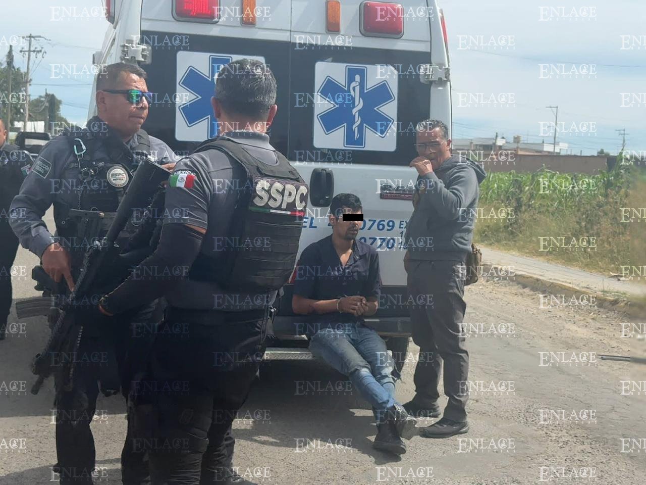Capturan a integrante del CJNG en San Andrés Cholula; una persona murió y dos más detenidos
