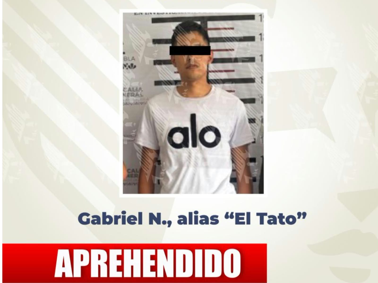 ¡Cae otra vez ‘El Tato’!; se escondía en un anexo tras salir libre