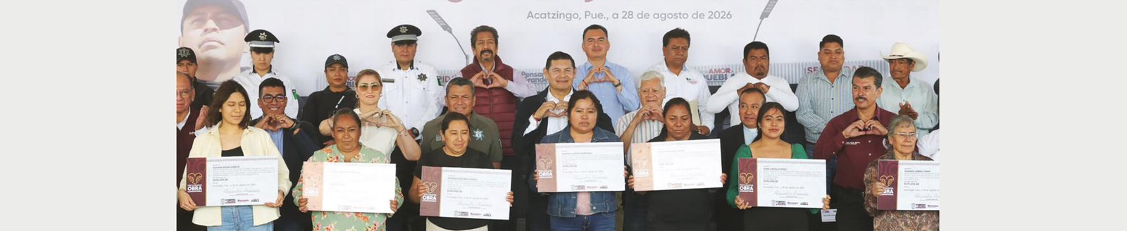 Destina Gobierno estatal 1,500 mdp a más de 6 mil obras comunitarias.