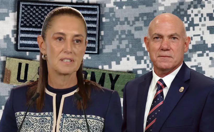 Sheinbaum rechaza ingreso militar de Estados Unidos
