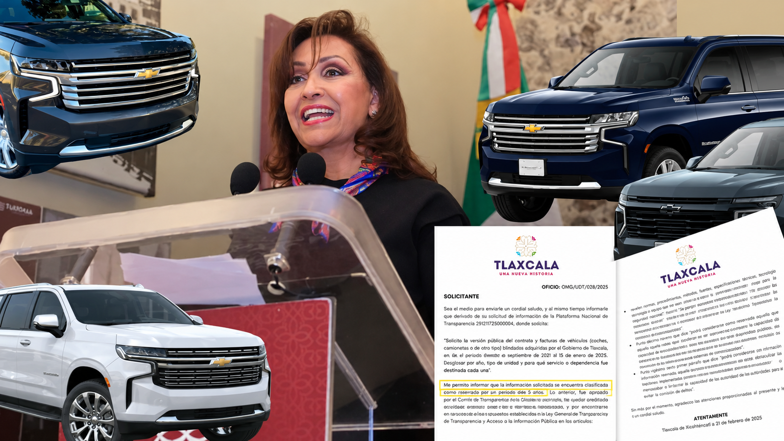 Tlaxcala gastó 56 millones en camionetas blindadas