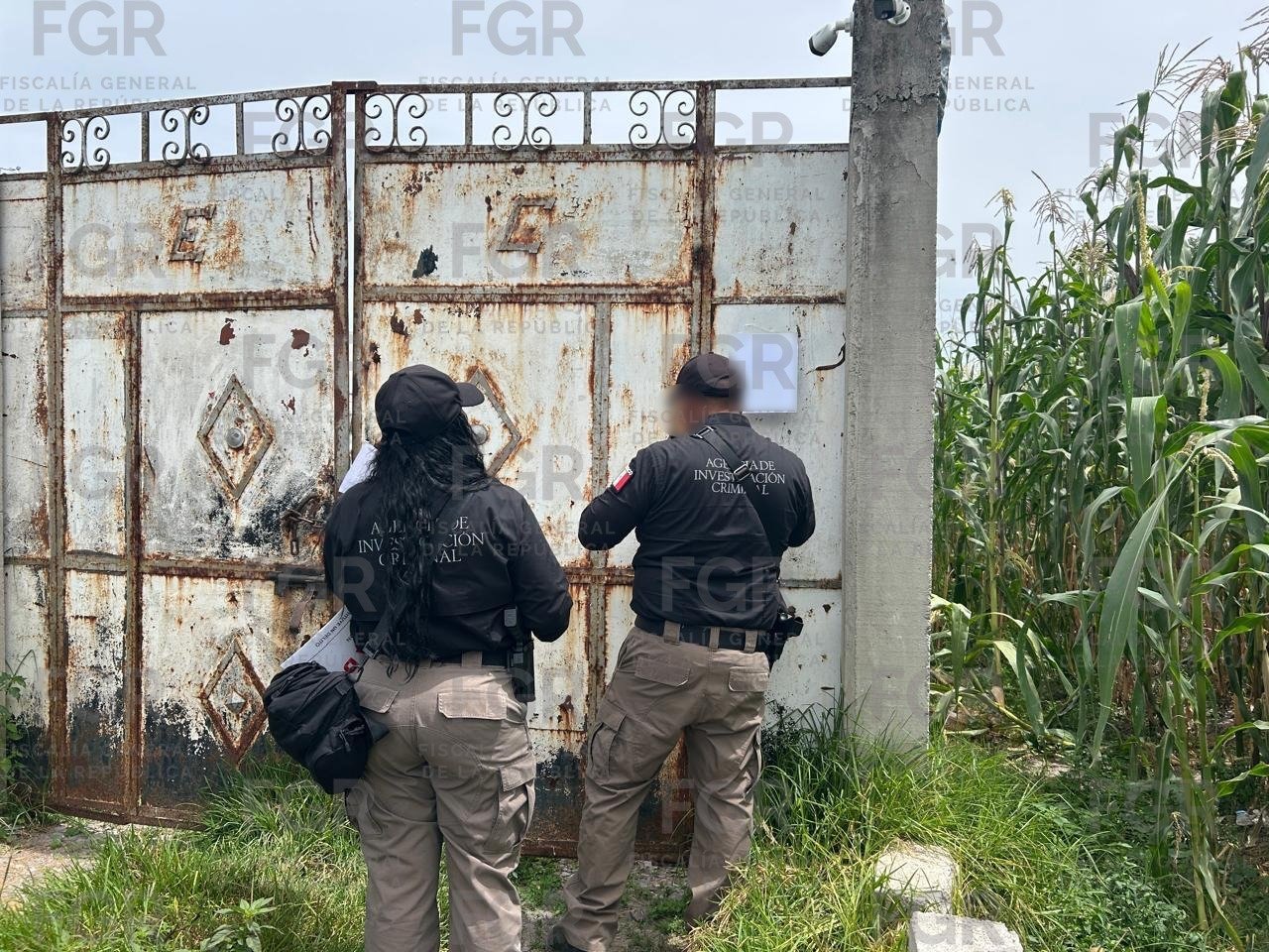 Durante cateo en San Andrés Cholula, FGR aseguró dos pipas y 47 cilindros con Gas L.P