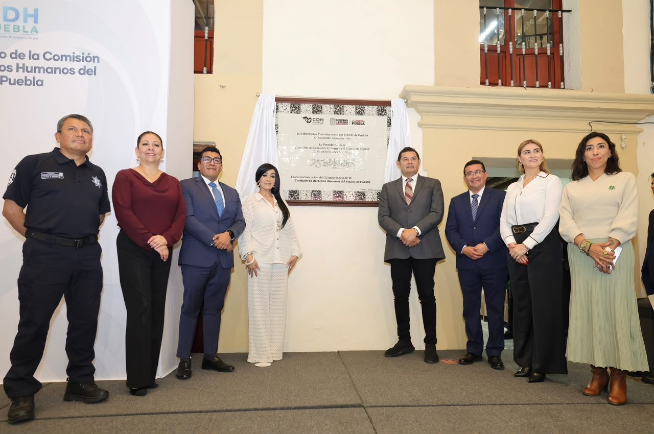 En el estado de puebla se garantizan los derechos humanos para una vida democrática: Armenta Mier
