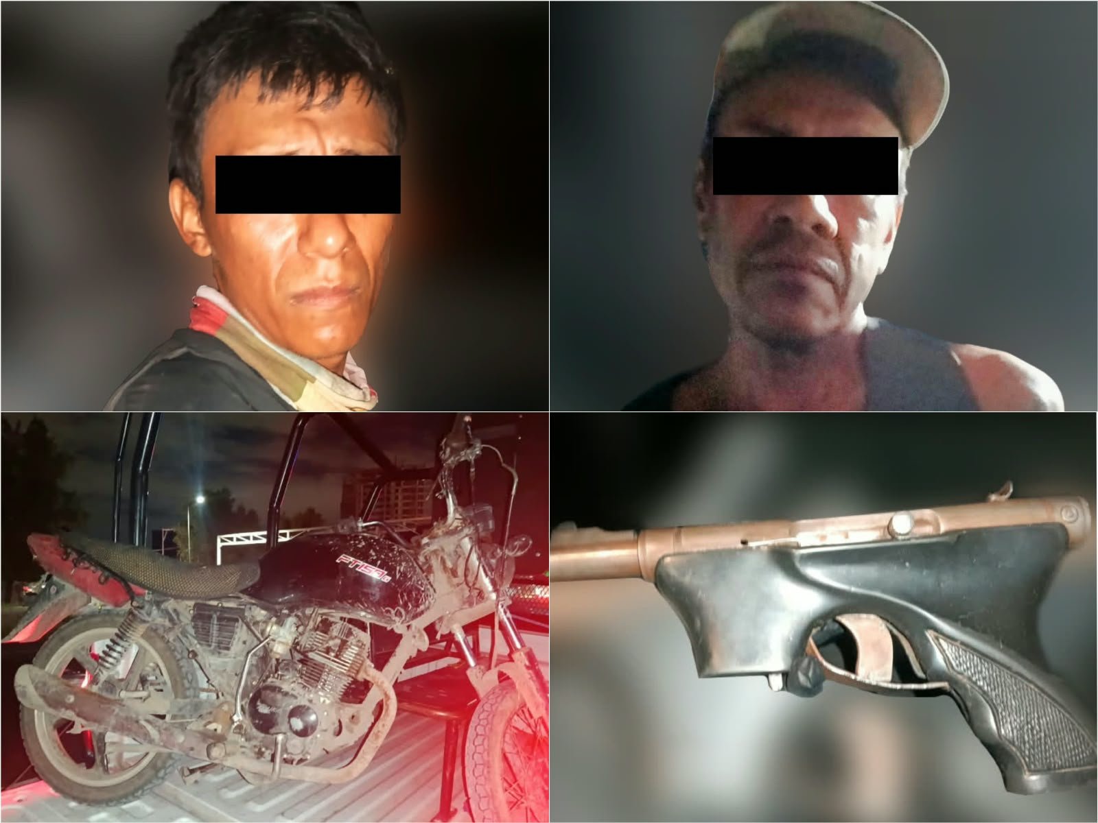 Detienen fuerzas de seguridad a dos hombres armados en Chietla