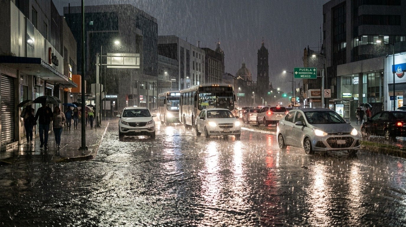 SMN: Lluvias intensas azotarán a 21 entidades; alerta en Puebla