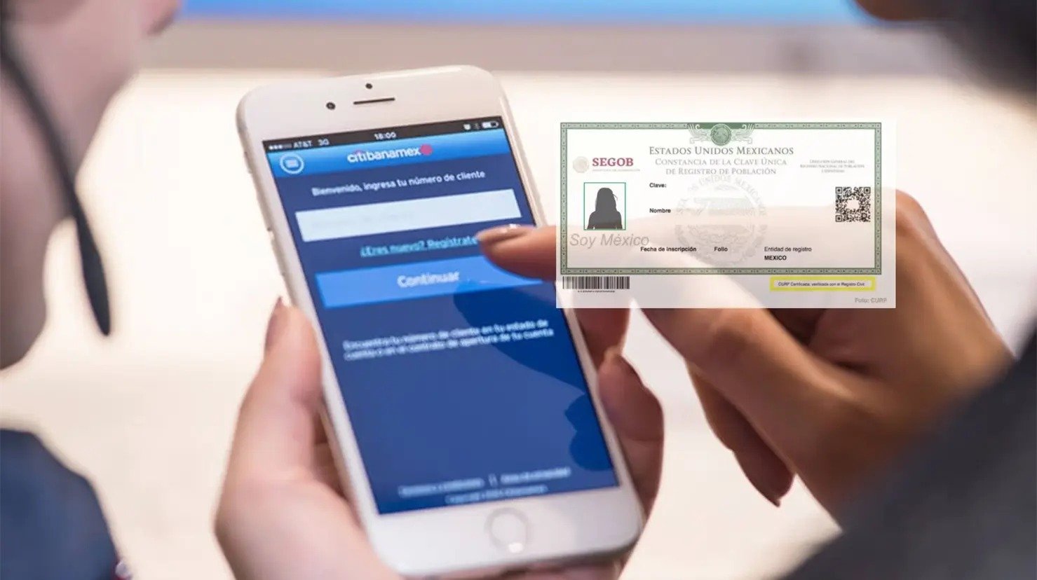 Proponen CURP digital para abrir cuentas bancarias a distancia