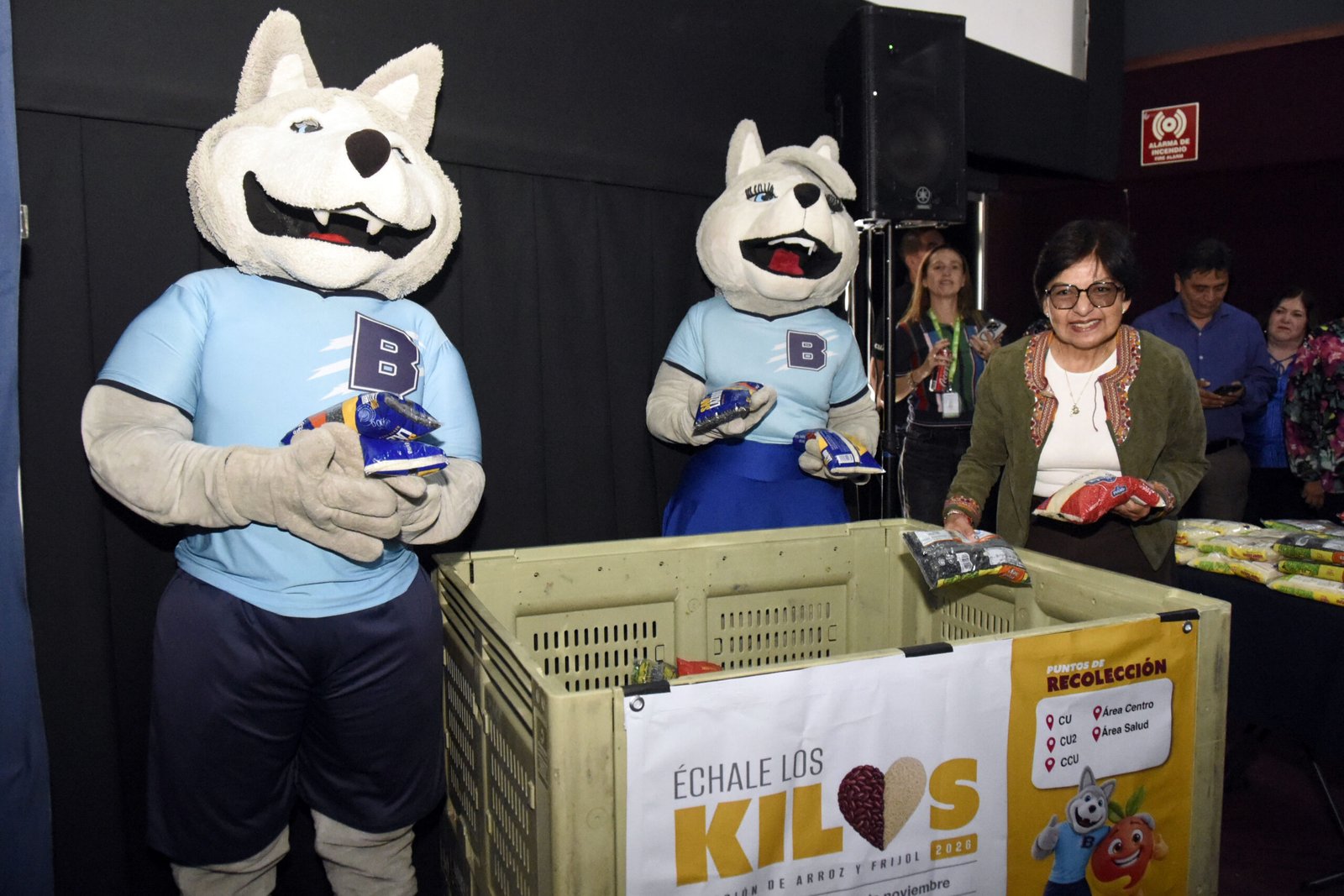 Arrancó en la BUAP la campaña “Échale los kilos”