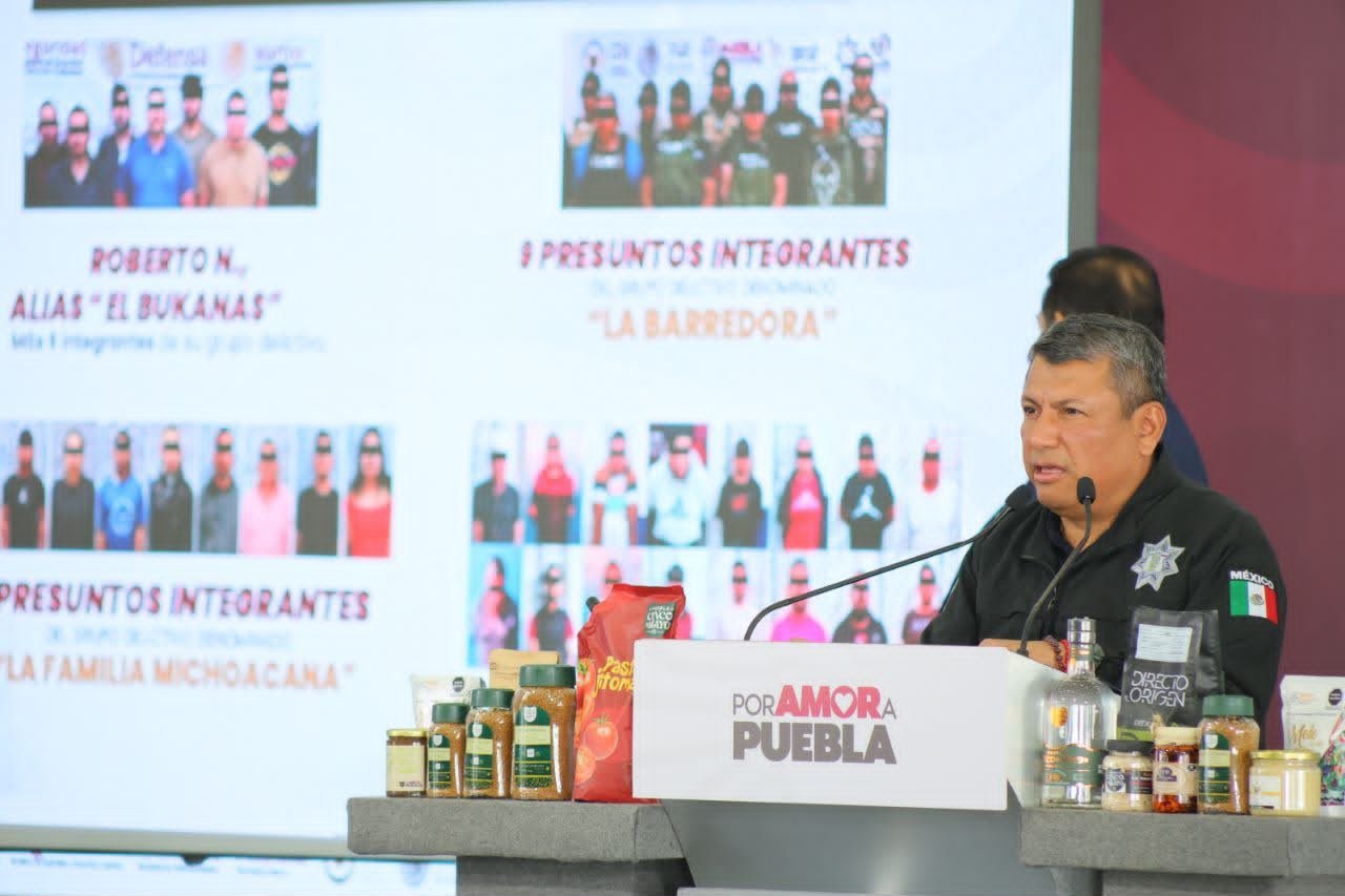 Coordinación interinstitucional permite detener a más de 150 objetivos prioritarios en Puebla